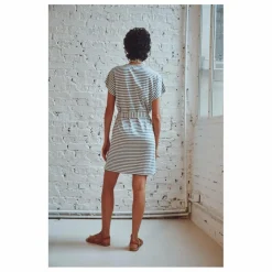 Femme Emile et Ida Robe Bénédicte Rayures Coton Bio |