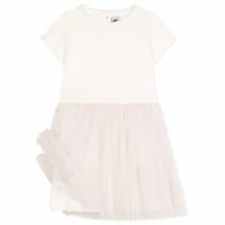 Best Petit Bateau Robe Boll Coton Bio | Crème