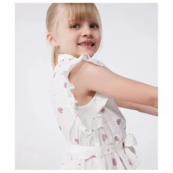 Enfant Petit Bateau Robes, Combinaisons|Robe Bory Popeline Coton Bio |