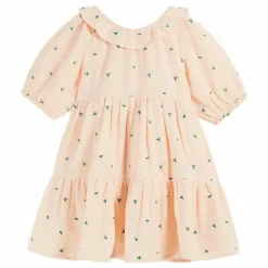 Online Emile et Ida Robe Brodée Marguerite | Rose pâle