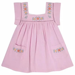 Tocoto Vintage Robe Broderie | Lilas tLilas Hot