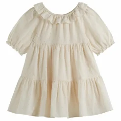 Emile et Ida Robe Broderie Anglaise | Ecru Online