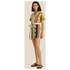Femme Soleil Soleil Robe Brodie Clove Lin |