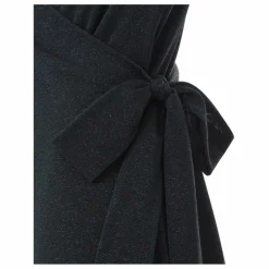 Alma Deia Robe Cache-Cœur en Glitter | Bleu Vert