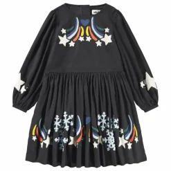 Molo Robe Camma Coton Bio | Noir Online