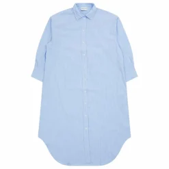 Best Smallable Woman Robe Chemise Melissa Rayée | Bleu Clair