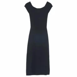 Bompard Robe Col Bardot Soie et Cachemire | Noir