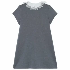 Discount Tartine et Chocolat Robe Col Claudine | Gris