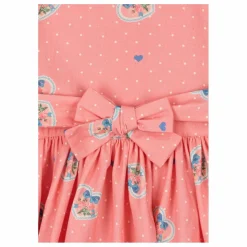 Konges Sløjd Robe Col Cœurs Coton Bio | Rose