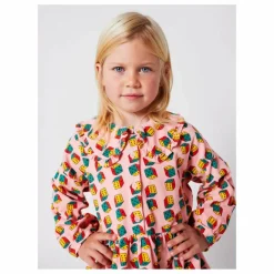Enfant Bobo Choses Robes, Combinaisons|Robe Col Dés Velours Côtelé Coton Bio |