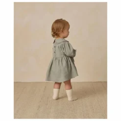 Enfant Quincy Mae Robe Col Gaze de Coton Bio |