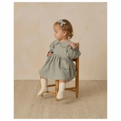 Enfant Quincy Mae Robe Col Gaze de Coton Bio |