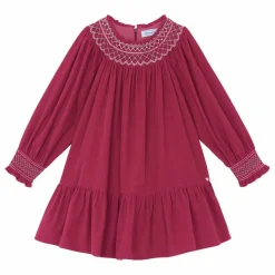 Enfant Tartine et Chocolat Robe Col Smocké |