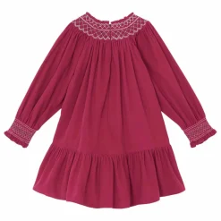 Enfant Tartine et Chocolat Robe Col Smocké |