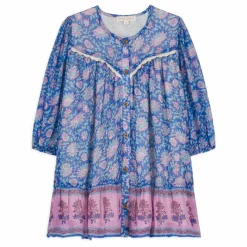 Louise Misha Robe Conny Coton Bio | Bleu Best