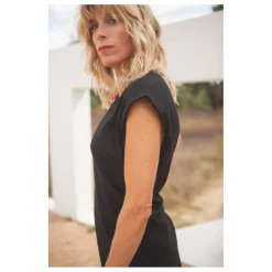 Discount Marlot Paris Robe Constance Coton Bio - Collection Femme | Noir