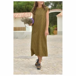 Femme Marlot Paris Robe Constance Mini Léopard Coton Bio - Collection Femme |