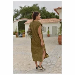 Femme Marlot Paris Robe Constance Mini Léopard Coton Bio - Collection Femme |