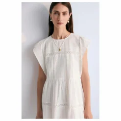 Clearance the new society Robe Corfu - Collection Femme | Blanc