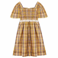 New the new society Robe Courte Andrea | Orange