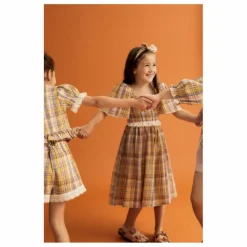 New the new society Robe Courte Andrea | Orange