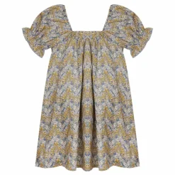 the new society Robe courte Liberty | Bleu Vert Sale