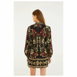 Femme Farm Rio Robes, Combinaisons|Robe Courte Rococo Flowers |