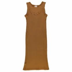 Femme Poudre Organic Robe Côtelée Fève - Collection Femme |