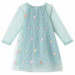 Stella McCartney Kids Robes|Robe Cœurs Tulle |