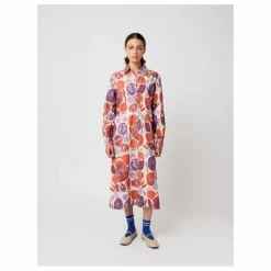 Hot Bobo Choses Robe Dahlia Coton Bio - Collection Femme | Ecru