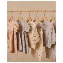 Enfant Quincy Mae Robes, Combinaisons|Robes|Robe Darla Nœuds Coton Bio |