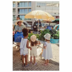 Clearance Louise Misha Robe Daya Coton Bio | Blanc