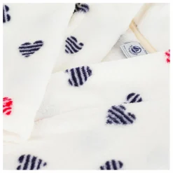 Enfant Petit Bateau Robe de Chambre Cœurs Rayés |