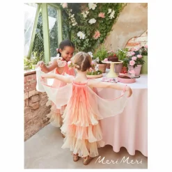 Meri Meri Déguisements|Robe de fée plissée en organza avec sa baguette magique