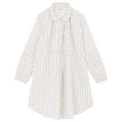 Scarlette Ateliers Robe de Nuit Courte Chloé | Bleu Sale