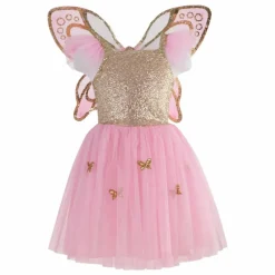 Great Pretenders Robe de papillon avec ses ailes es Doré