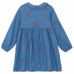 Enfant Tartine et Chocolat Robes, Combinaisons|Robe Denim Brodée |