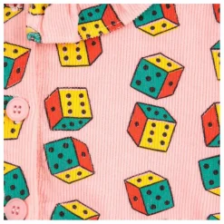 Bobo Choses Robes|Robe Dés Velours Côtelé Coton Bio |