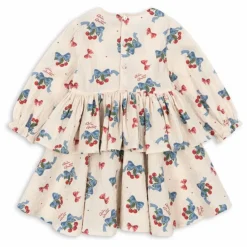 Enfant Konges Sløjd Robes, Combinaisons|Robe Elin Noeurs Coton Bio |