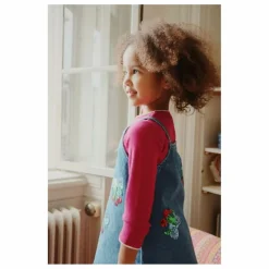 Enfant Konges Sløjd Robe en Jean Sequins Magot Coton Bio |