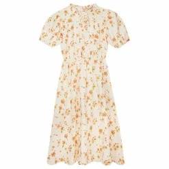 the new society Robe Fiorella | Ecru Discount