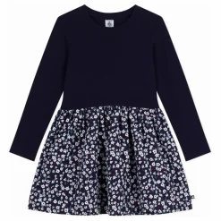 Enfant Petit Bateau Robe Fleurie Coton Bio |