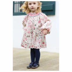 Tartine et Chocolat Robe Fleurie Smockée | Nacre Hot