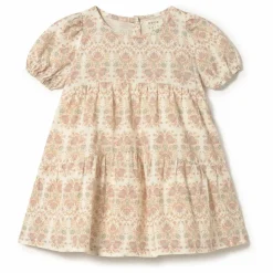 Enfant Coco au Lait Robe Fleurs Coton Bio |