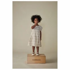 Enfant Coco au Lait Robe Fleurs Coton Bio |