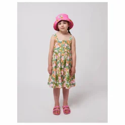 Clearance Bobo Choses Robe Fleurs Coton Bio | Rose