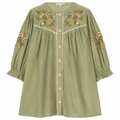 Enfant Louise Misha Robe Floriane Velours Côtelé Fin |