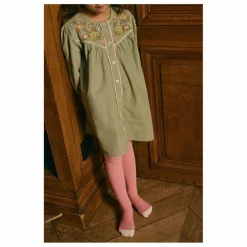 Enfant Louise Misha Robe Floriane Velours Côtelé Fin |