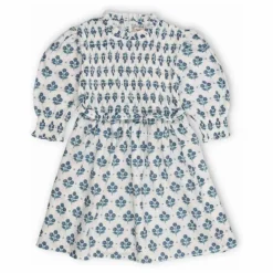 Enfant the new society Robe Froncée Fleurs Eleni |
