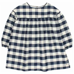 Enfant Búho Robe Gingham Carreaux |
